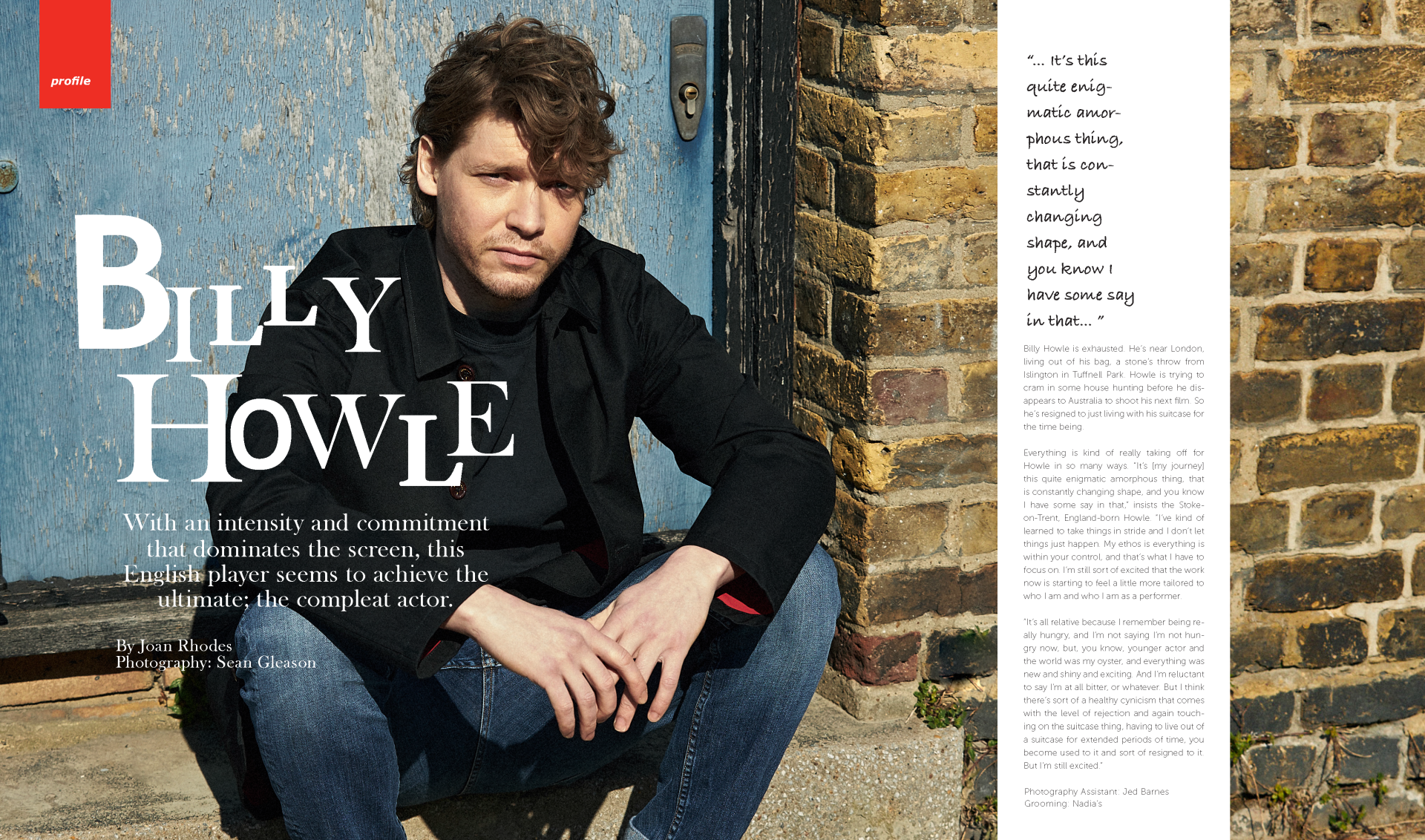 Billy Howe Billy Howle - Moves | Fashion & Lifestyle... Online