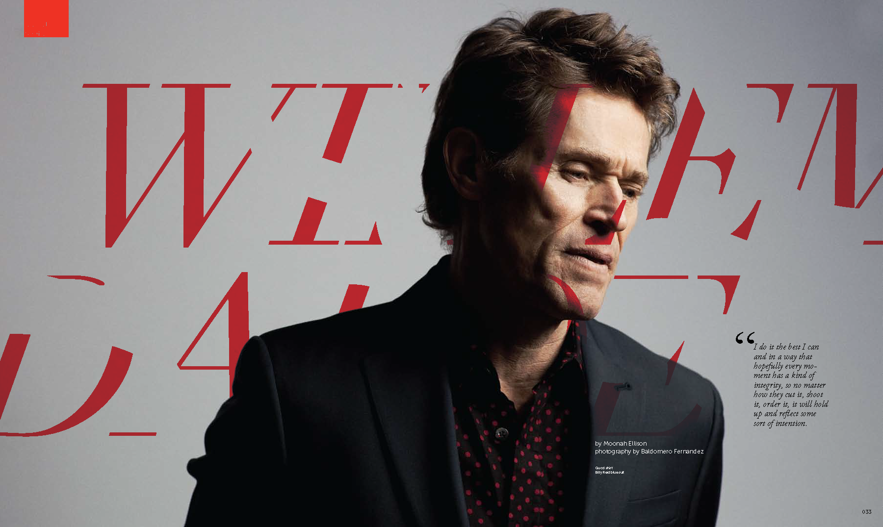 Williem Dafoe Moves Fashion Lifestyle Online